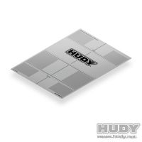 HUDY 108760 Plastic Set-Up Board Decal 399x545mm - 1/8 Off-Road & GT