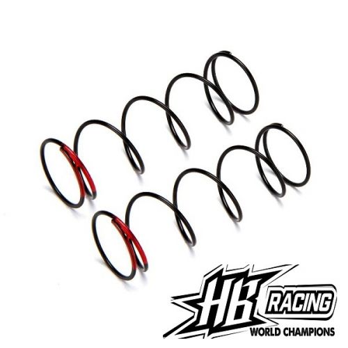  HB RACING HB109811 Shock Springs (Red/68mm/86.1gF/2pcs) 
