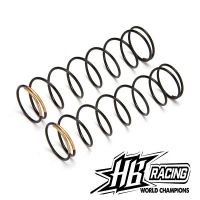 HB RACING HB109816 Shock Springs (Gold/83mm/70.3gF/2pcs) 