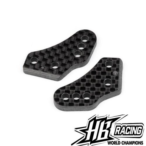 HB RACING HB109824 Steering Block Arm Set (Type 1) 