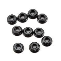 SERPENT 110452 Nut M4 flanged, knurled (10) (SER110452)