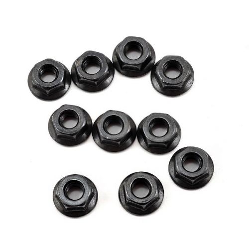 SERPENT 110452 Nut M4 flanged, knurled (10) (SER110452)