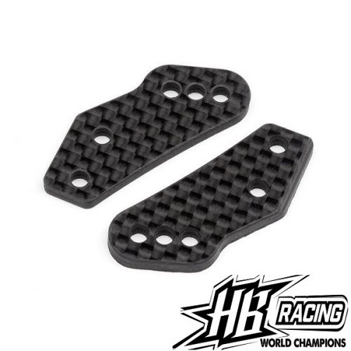 HB RACING HB111740 Steering Block Arm Set (Type 6)
