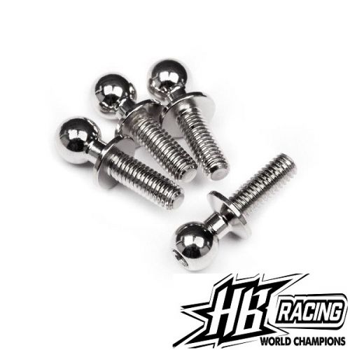 HB RACING HB112728 BALL STUD 4.8X5X8MM (4PCS) 