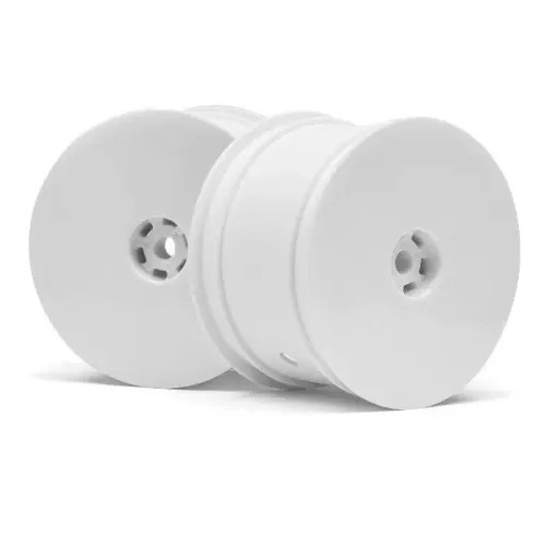HB RACING D418 HB112772 1/10 BUGGY REAR WHEEL (WHITE/2PCS)