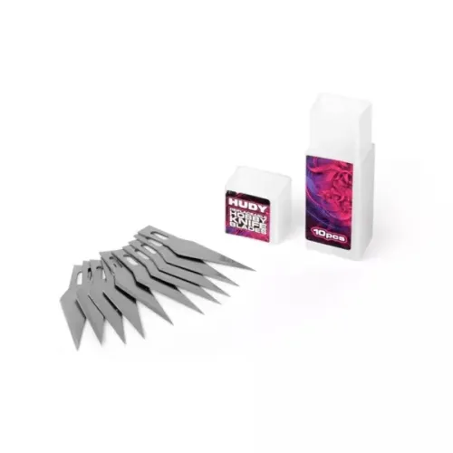 HUDY 188984 HUDY REPLACEABLE HOBBY KNIFE BLADES (10PCS) - 188984