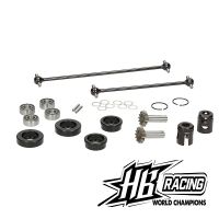 HB RACING HB204443 Transmission Conversion Kit (D817) 