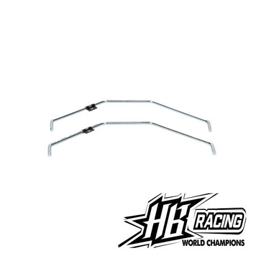 HB RACING HB204444 Front Sway Bar Set V2 (2.3, 2.5mm) 