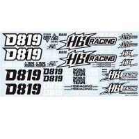 HB RACING HB204451 D819 Decal 