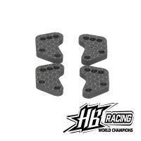 HB RACING HB204465 D819 Hub Carrier Arm v2 no.5 (4pcs) 