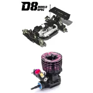 HB RACING D8 WORLD SPEC + OS SPEED RONDA DRAKE 2