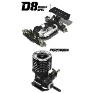 HB RACING D8 WORLD SPEC + PERFORMA PA9365