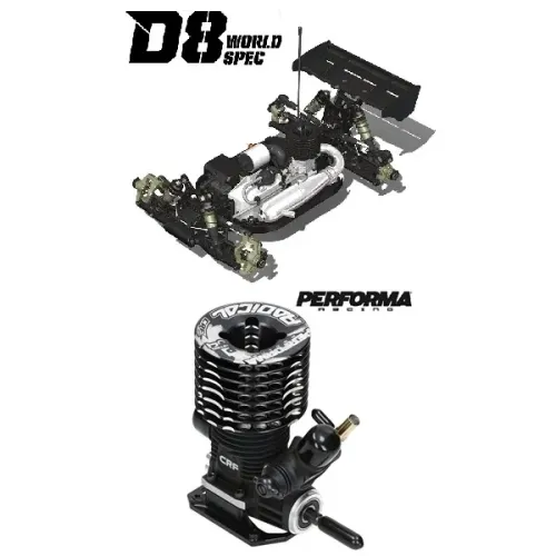 HB RACING D8 WORLD SPEC + PERFORMA PA9365