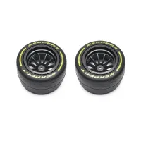 SERPENT 302060 Wheel/tyre set rr M (2) F190 (SER302060)