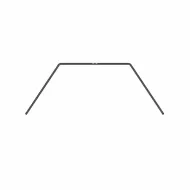 XRAY 303832 X4 Anti-Roll Bar UAM Rear 1.2mm - Under Arm Mount