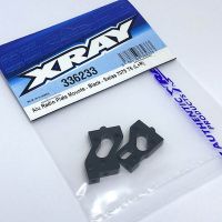 XRAY 336233 ALU RADIO PLATE MOUNTS - BLACK - SWISS 7075 T6 (L+R)