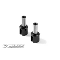 XRAY 345070 Front One-Way Axle Outdrive Adapter - HUDY Spring Steel™ (2)