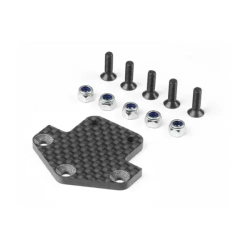 XRAY 351235 GT Graphite Rear Diffusor Adapter Plate 3.0mm