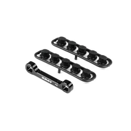 XRAY 352326 Gt'22 Alu Front Lower Susp. Holder - Rear - Square Adj. Roll-C.