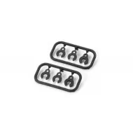 XRAY 352381 XB8 Composite Caster Clips (2)