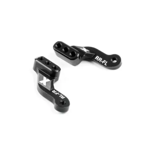 XRAY 352392 GT Alu Shock Plate - Swiss 7075 T6 (L+R)