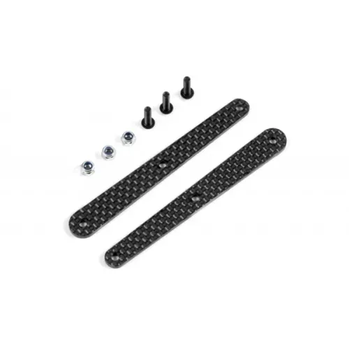 XRAY 353281 Graphite Insert for Short Rear Composite Brace - Set