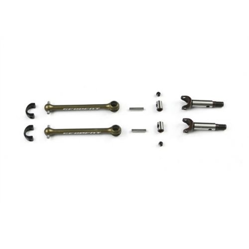 SERPENT 401699 CVD axle set steel/alu (2) 4-X (SER401699)