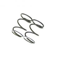 SERPENT 600600 Spring Fr/Rr White 811GT 31.5lbs (2) (SER600600)