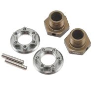 SERPENT 600851 Wheelhexagon 0mm light (2) SRX8 (SER600851)