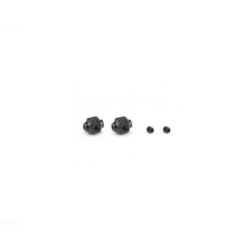SERPENT 600964 Brake adjust collar alu black (2) SRX8 (SER600964)