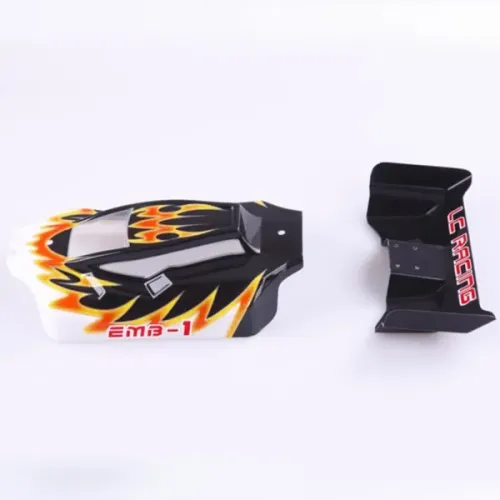 LC RACING L6050 1/14 bodyshell + wing buggy painted (L6050)