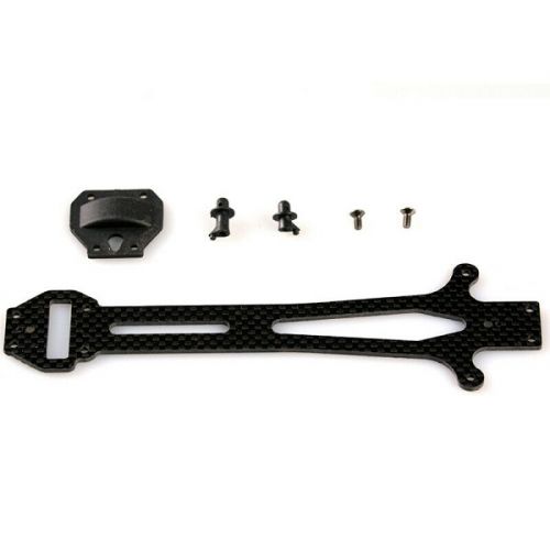LC RACING L6093 CARBON FIBER UPPER DECK 2.0mm, 100% carbon fiber