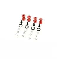 LC RACING L6159 Alloy Hex Windeners, +15mm, Aluminum 4pcs