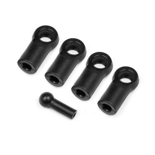 HB RACING 108577 BALL END 6.8x15mm (4pcs) 