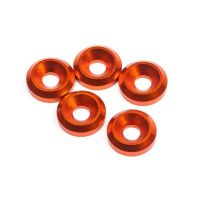 HB RACING HB109132 CONE WASHER M3 (ORANGE/5pcs) 