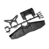 HB RACING HB110952 FRONT BUMPER/BODY MOUNT SET 