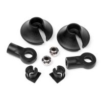 HB RACING HB67351 Shock End/Shock Spring Retainer Set