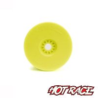 HOT RACE #001-1102 SET OF BUGGY RIMS YELLOW 1/8 OFF ROAD BUGGY 4pcs