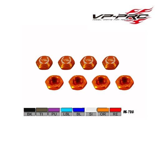 RS-708-1.25-OR 17mm WHEEL NUT -1.25 ORANGE