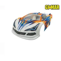 GIMAR CARROZZERIA 1/8 GT CARDAN VELOCE EFRA 6020 CLEAR TRASPARENTE