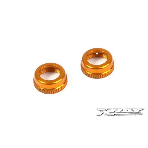 XRAY 308354-O ULP Shock Caps - ORANGE (2 pcs)