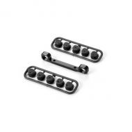 XRAY 352333 XB8 Alu Front Upper Arm Holder (6mm) - Swiss 7075 T6