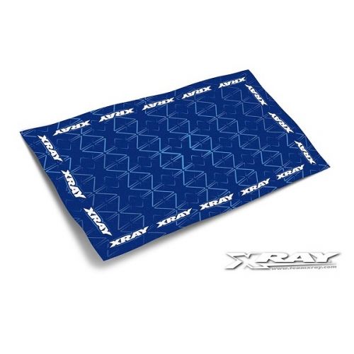 XRAY 397291-B Pit Towel Large - Blue